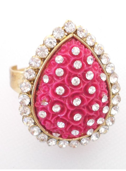 Kundan Finger Ring